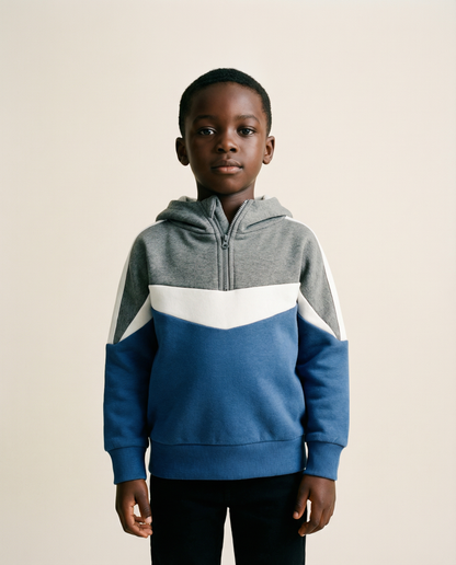 Three color hoodie